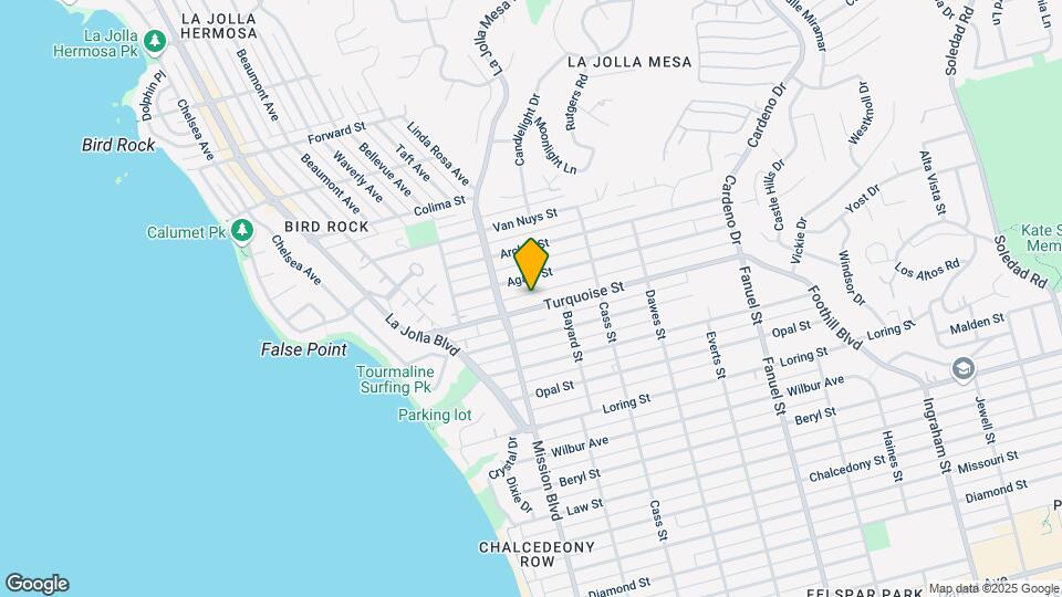 840 Turquoise St, Unit 306 Map and Location Details