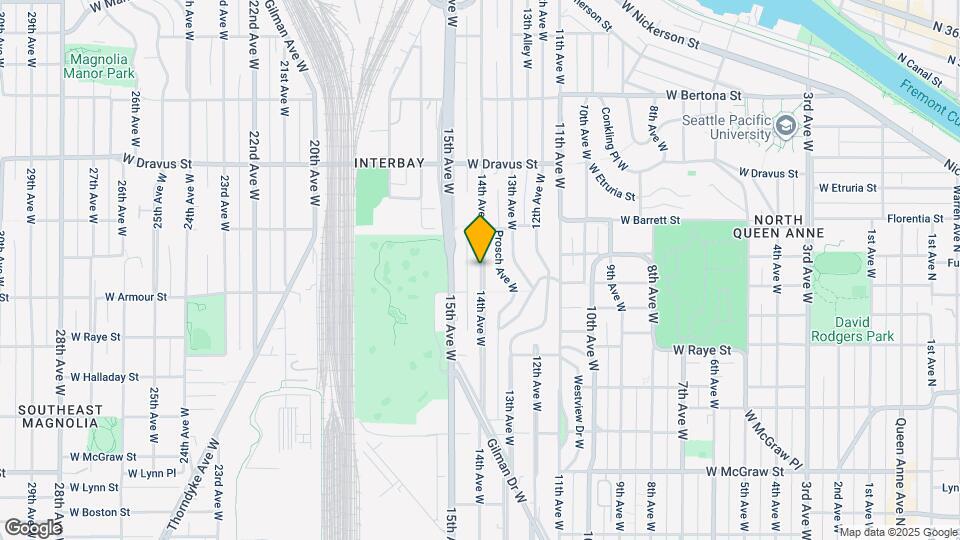 2817 14th Ave W Map and Location Details