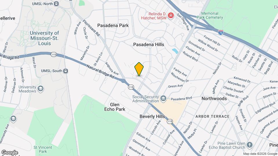 7315 Pasadena Blvd Map and Location Details