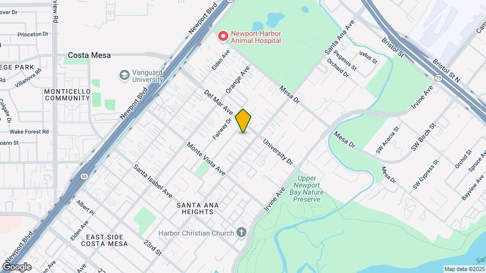 2575 Santa Ana Ave Map and Location Details