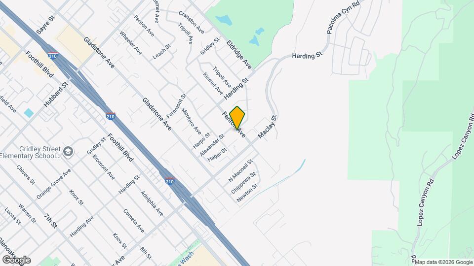 12889 Fenton Ave Map and Location Details