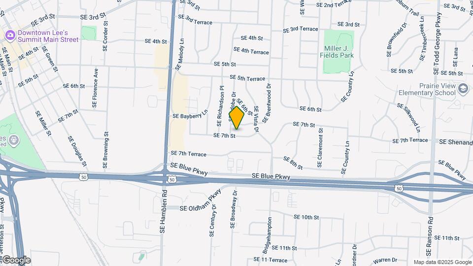 1010 SE 7th Ter Mapa y Detalles de la Ubicación