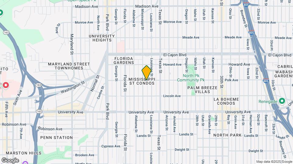 2217-2221 Polk Ave Map and Location Details