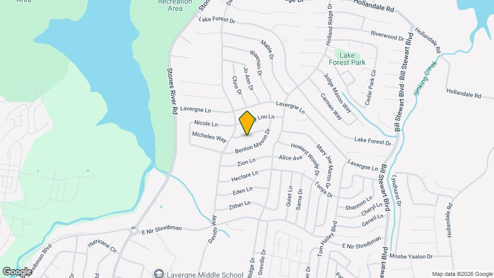 1211 Larzelere Ln Mapa y Detalles de la Ubicación