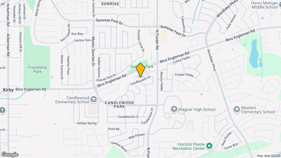 6507 Candlecrest Ct Map and Location Details