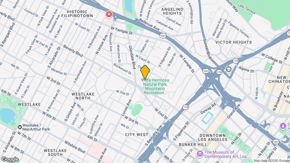 129 N Toluca St Map and Location Details