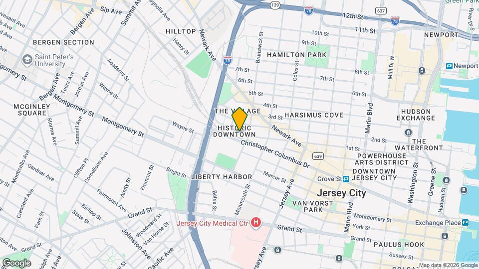 385 1st St Map and Location Details
