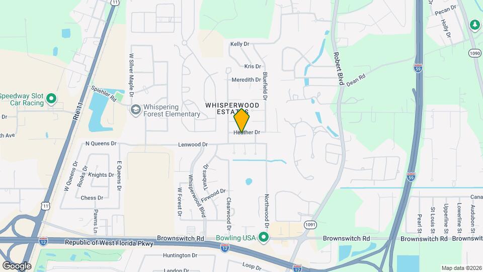 111 Heather Dr Map and Location Details