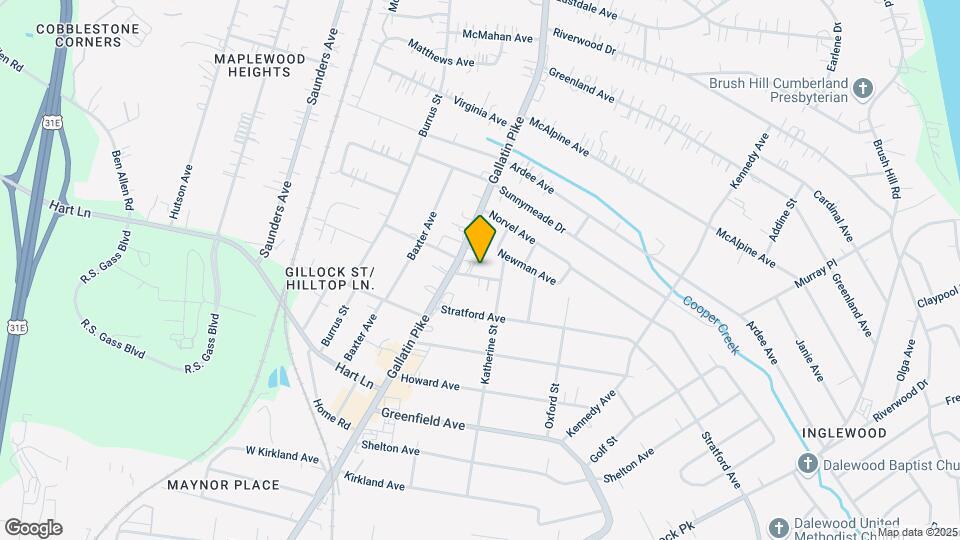 1111 Marion Ave Mapa y Detalles de la Ubicación