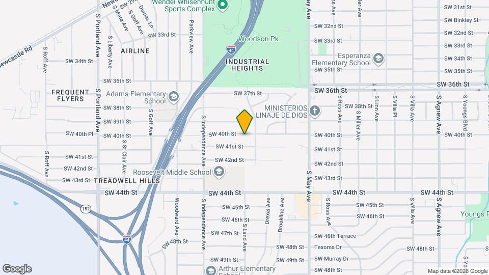 3116 SW 40th St Map and Location Details