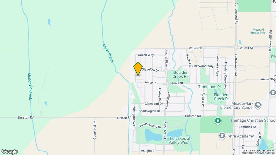 934 Saxon Way Map and Location Details