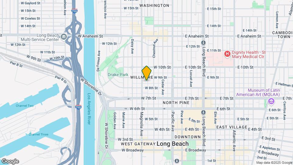 826 Magnolia Ave Mapa y Detalles de la Ubicación