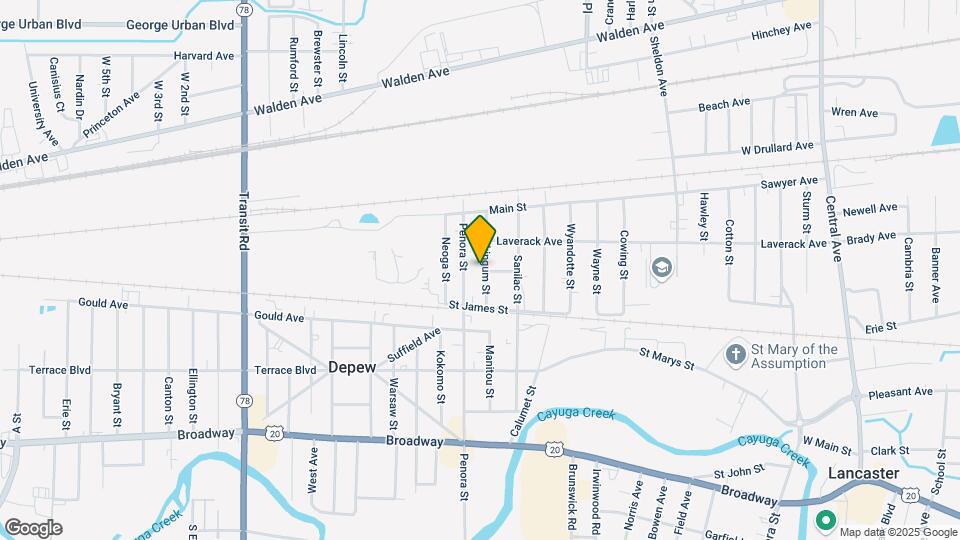 44 Muskingum St Map and Location Details