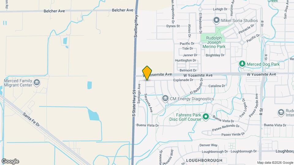 1540 Esplanade Dr Map and Location Details