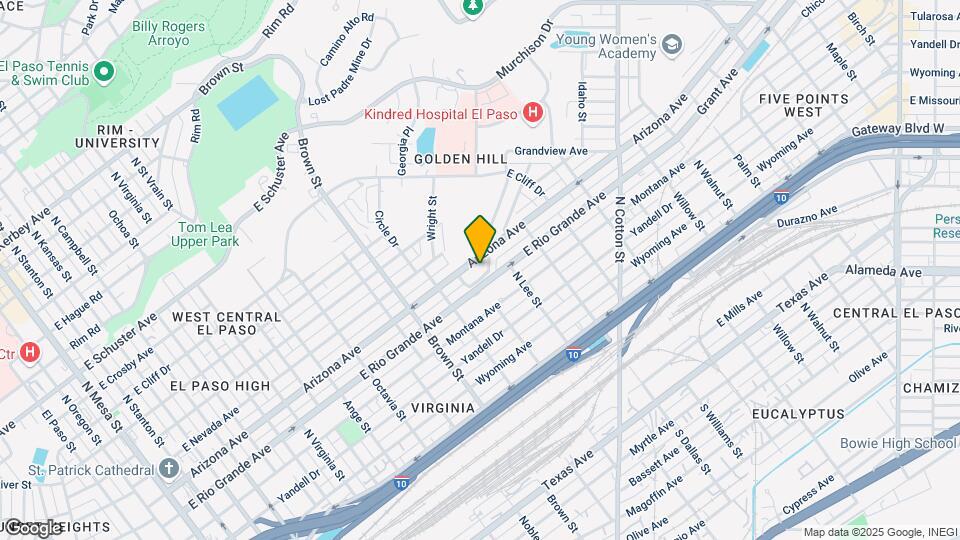 1519 Golden Hill Terrace Map and Location Details