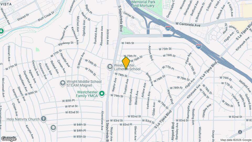 6214 W 77th St Map and Location Details
