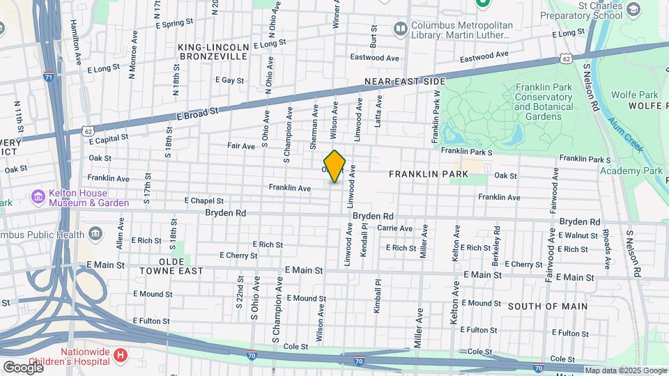 208-210 Wilson Ave Mapa y Detalles de la Ubicación