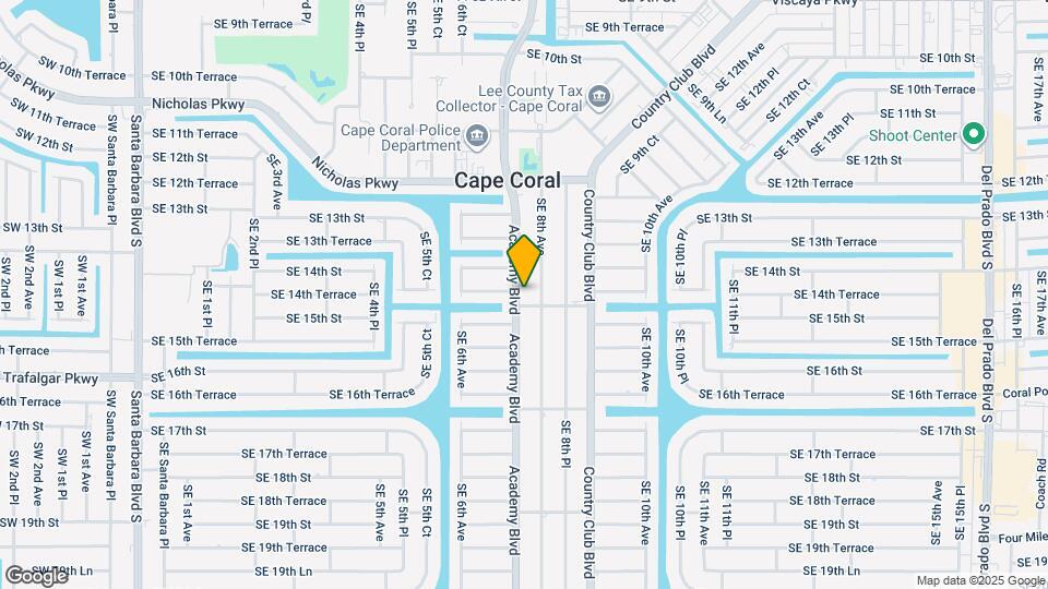 1417 Academy Blvd Map and Location Details