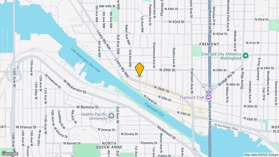 3631 1st Ave NW Map and Location Details