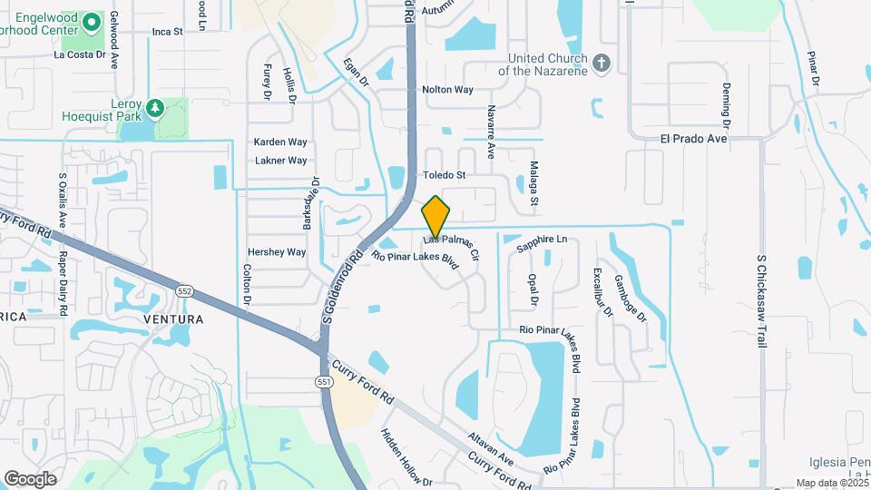 2024 Las Palmas Cir Map and Location Details