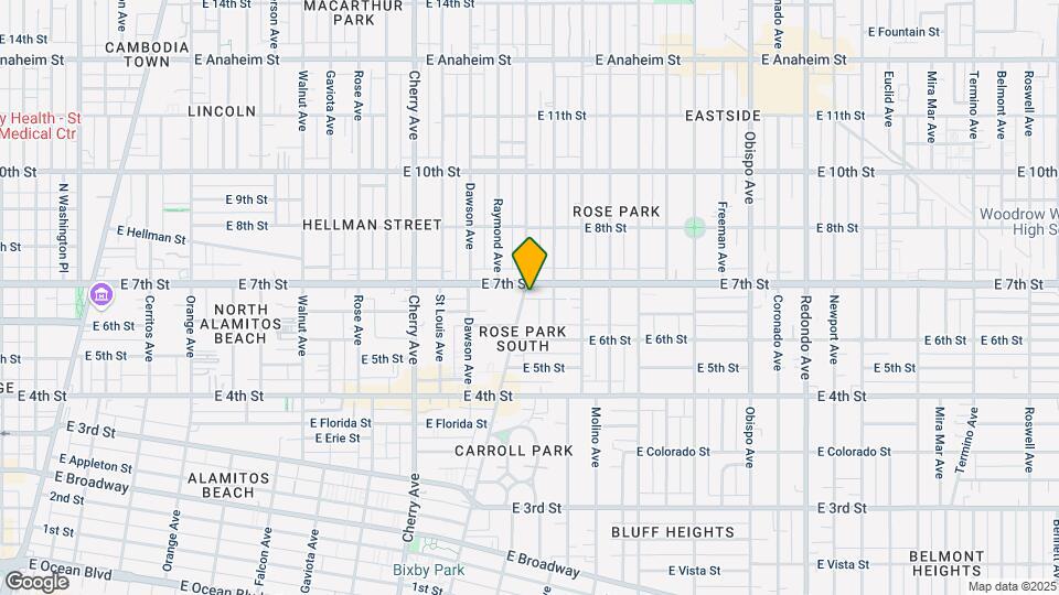 672-678 Junipero Ave Map and Location Details