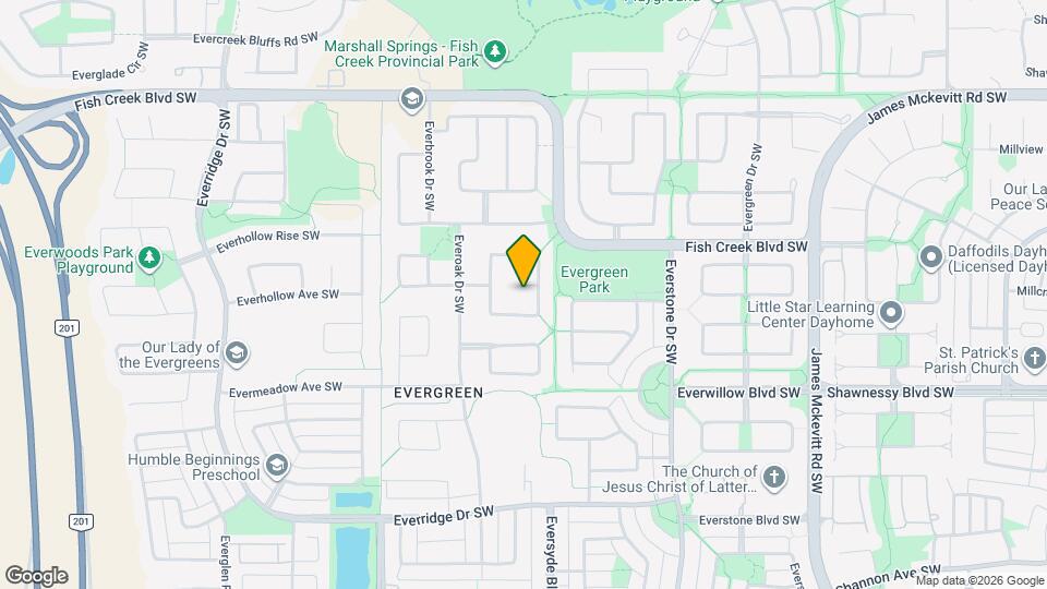 11 Everoak Bay SW Map and Location Details