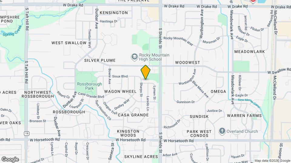 1212 Nez Perce Way Map and Location Details