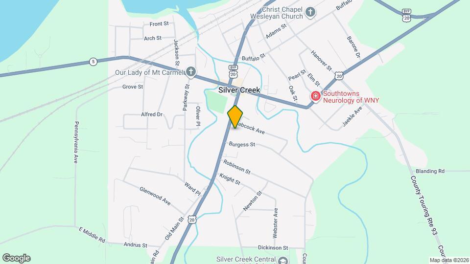 Silver Creek Apartments Map and Location Details