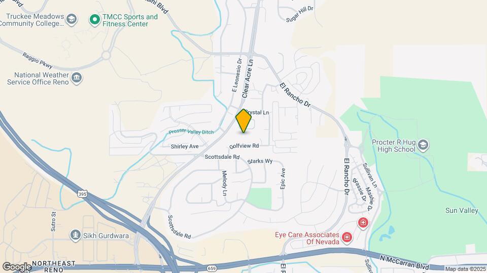 3919 Clear Acre Ln Map and Location Details