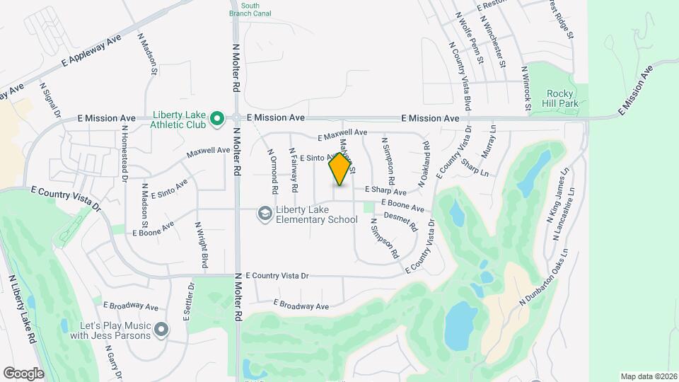 1212 N Eagle Rd Map and Location Details