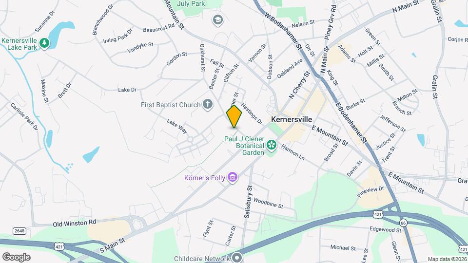 219 Oakhurst St Map and Location Details