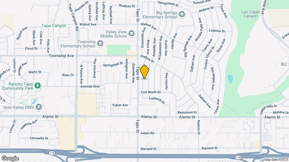 3042 Waco Ave Map and Location Details