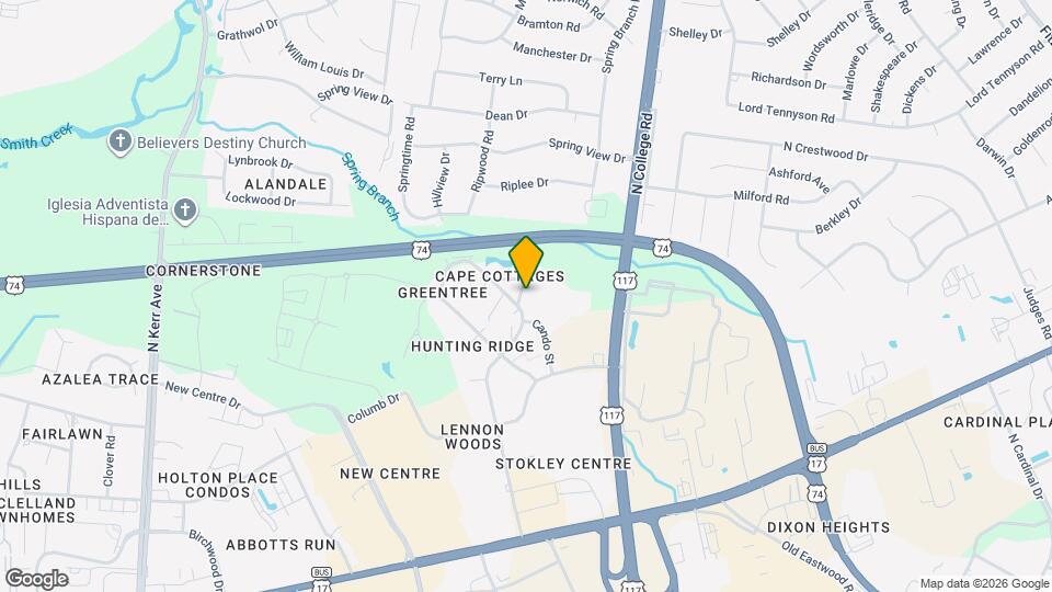 802 Bryce Ct Map and Location Details