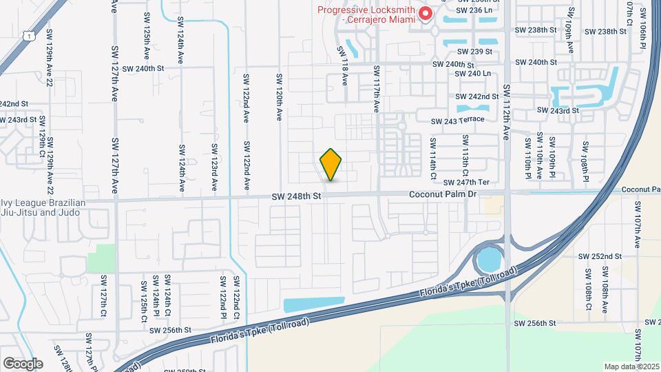 11864 SW 247th Ter Map and Location Details