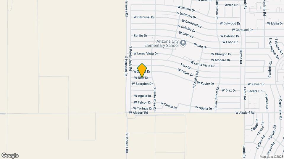12625 W Diaz Dr Map and Location Details