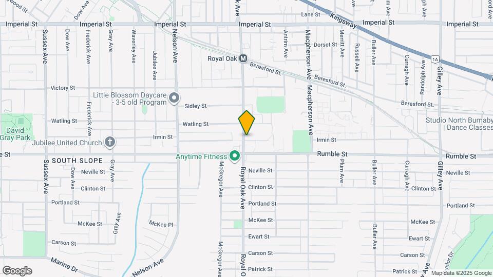 5211 Irmin St Map and Location Details