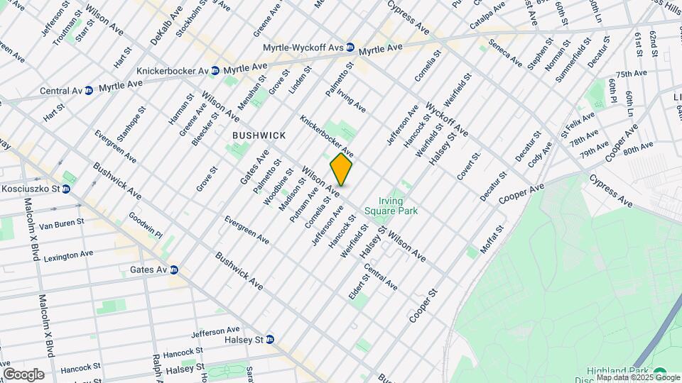 463 Wilson Ave Mapa y Detalles de la Ubicación