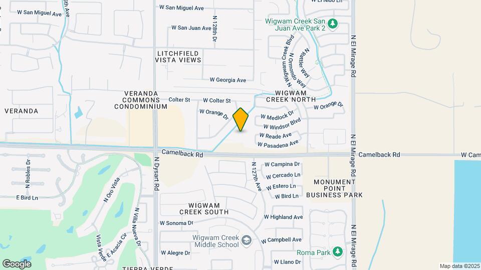 Villas Litchfield Park Mapa y Detalles de la Ubicación
