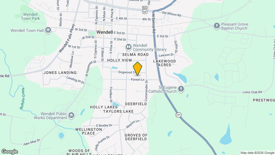 237 Forest Ln Mapa y Detalles de la Ubicación