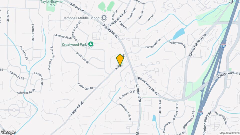 3599 Ridge Rd SE Map and Location Details