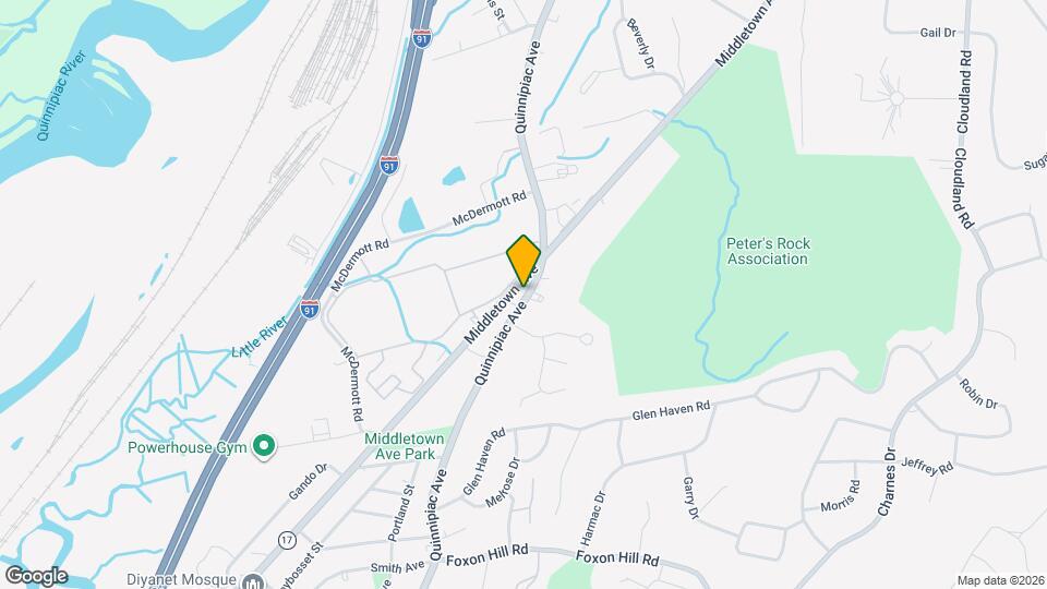 60 Quinnipiac Ave Map and Location Details