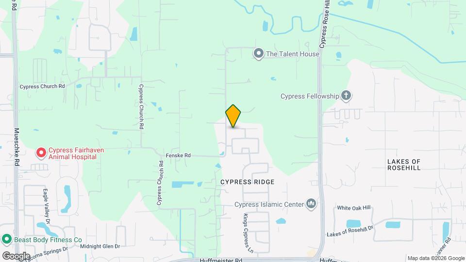 18231 Valebluff Ln Map and Location Details