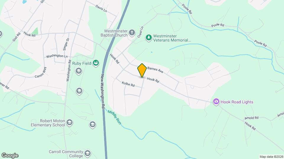 339 Hook Rd Map and Location Details