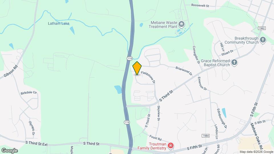 1140 Briarwood Dr Map and Location Details