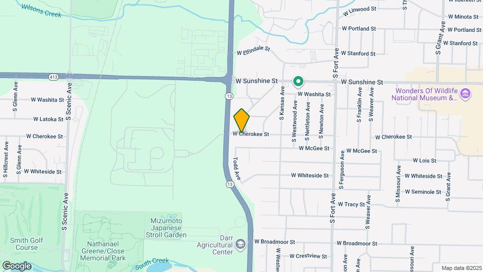 1806 W Cherokee St Map and Location Details