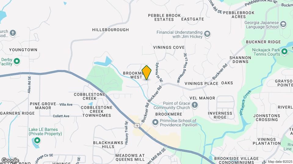 795 Creek Glen Rd SE Map and Location Details