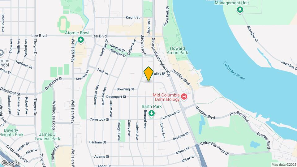 507 Endress St Map and Location Details
