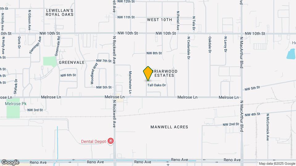 6741 Tall Oaks Dr Map and Location Details