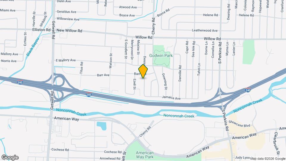 1857 Denison St Map and Location Details