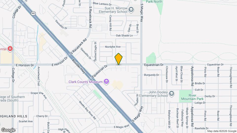 1106 Langston Ranch Ave Map and Location Details